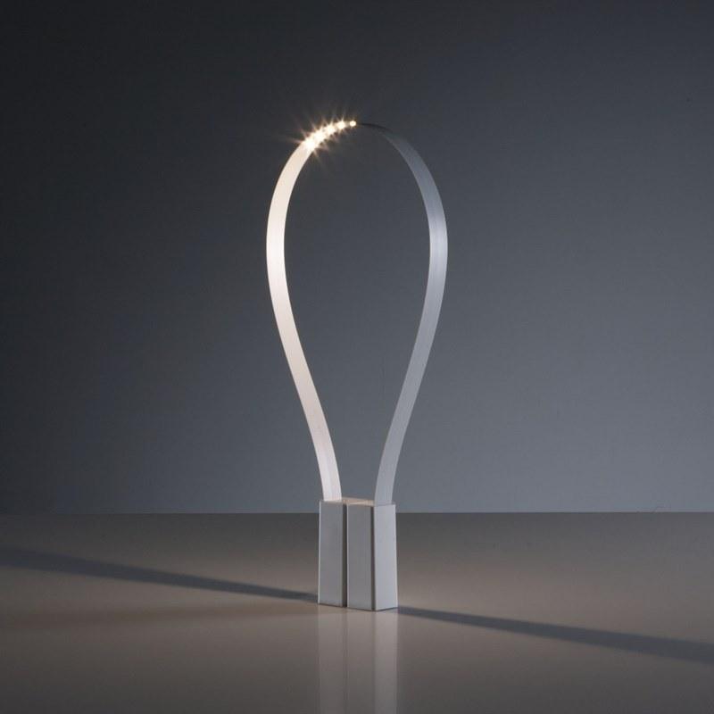 Martinelli Luce Гибкая настольная лампа из алюминия и смолы  823  - Вид №15