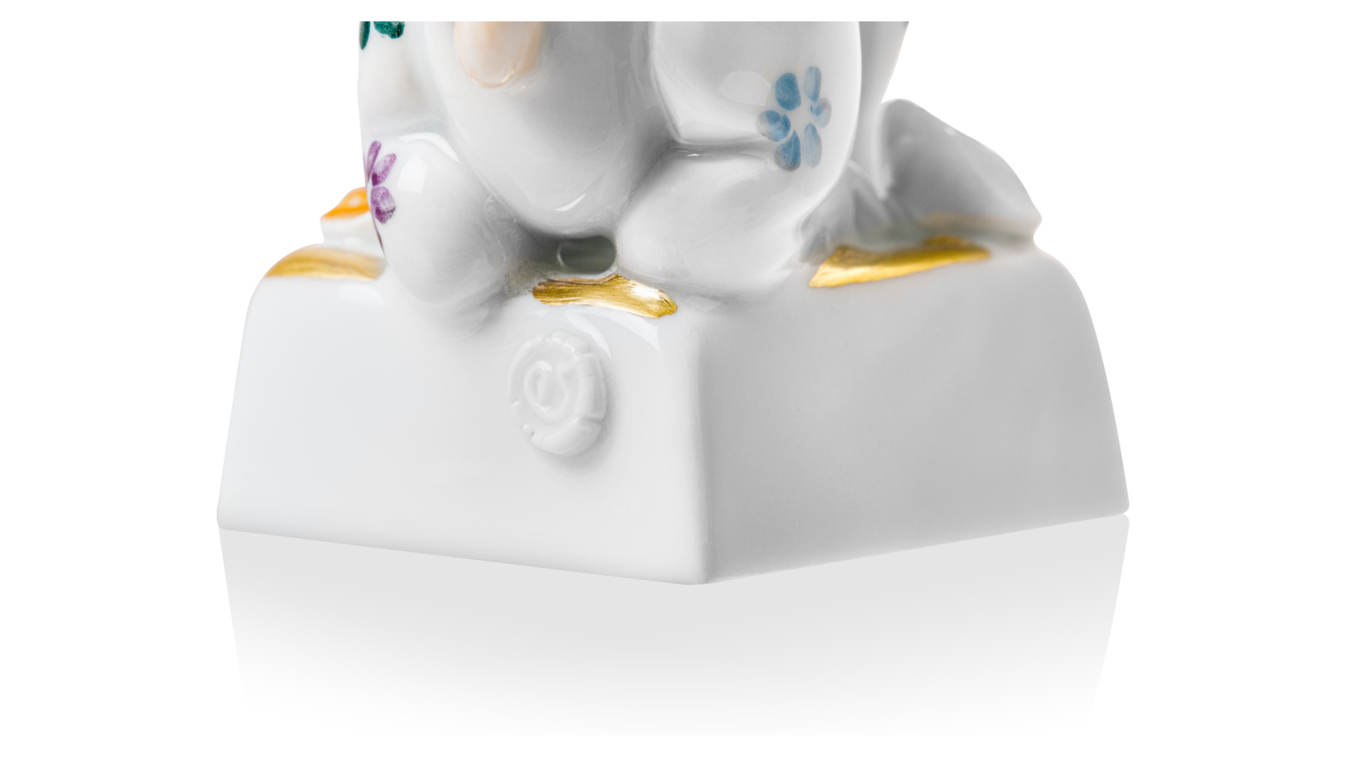 10634266 Meissen Фигурка 7,5см "Свинка" (П.Штранг) Фарфор  - Вид №3