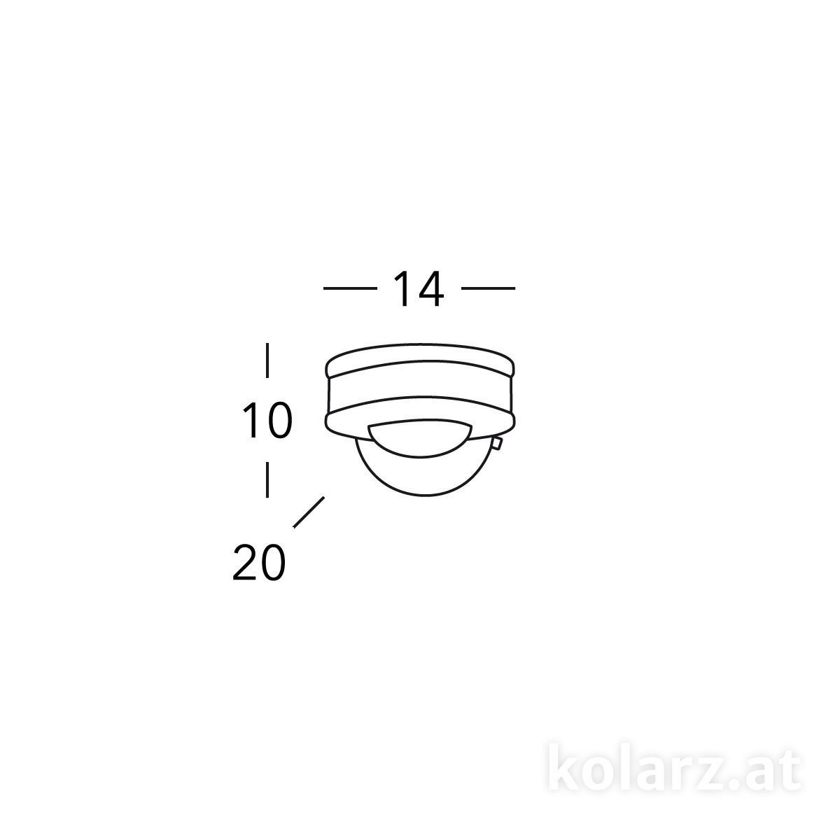 Kolarz 5030.60130.000/aq21 настенный 105798 - Вид №3