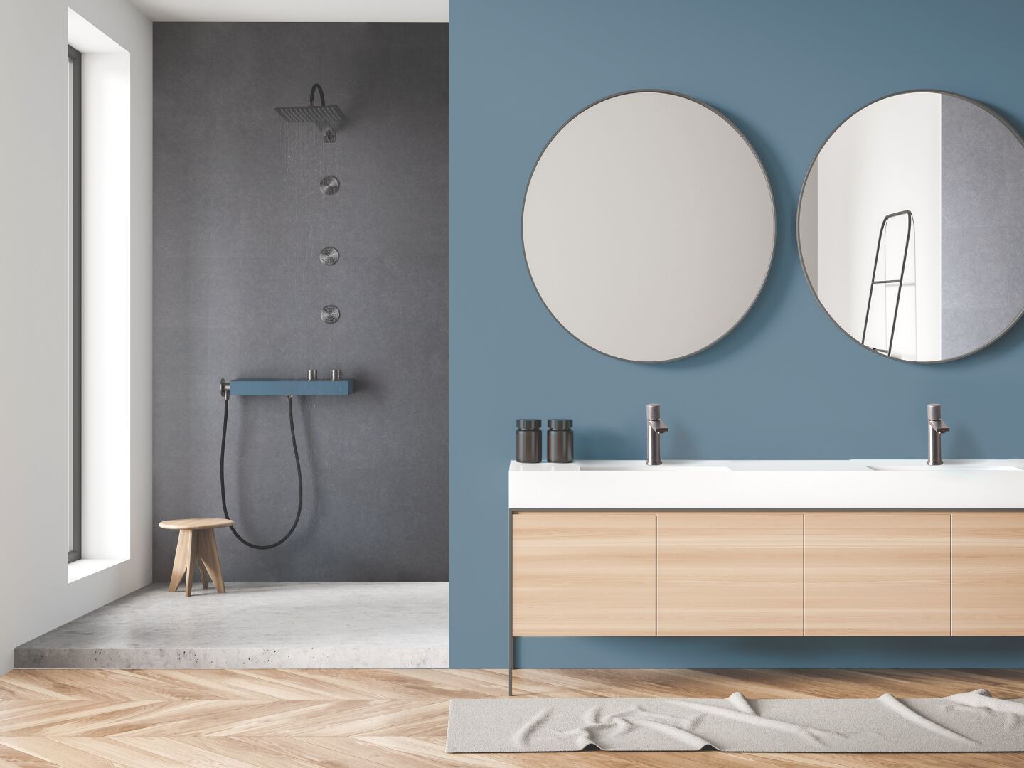 Душевая колонка из нержавеющей стали с душем и ручным душем Cropelli Alyssia ARCH-00112619 - Вид №13