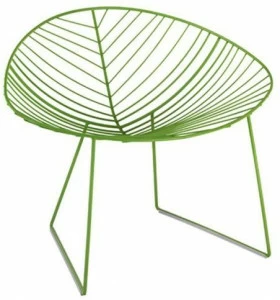 arper Садовое кресло из стали Leaf