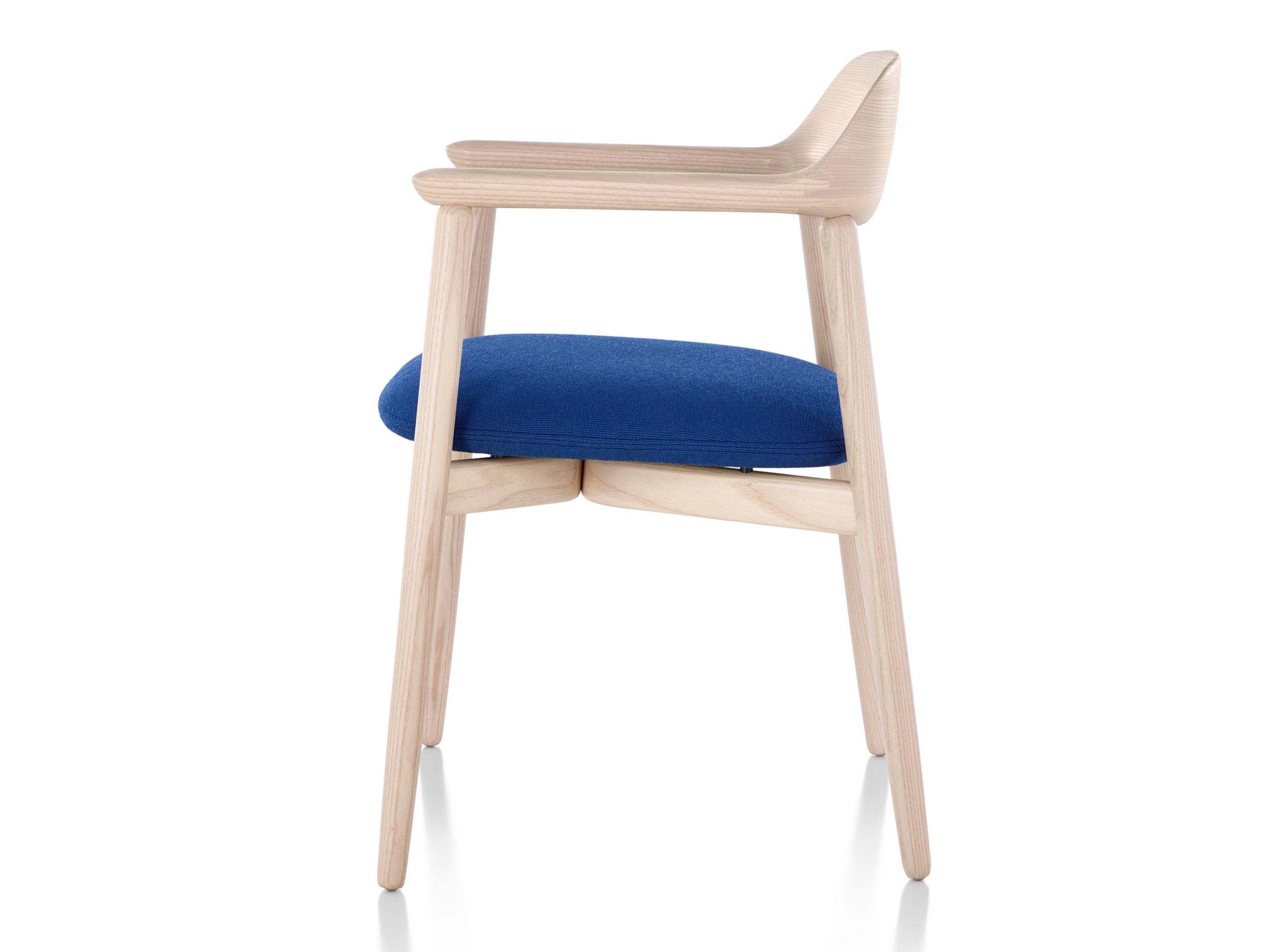 Деревянный и тканевый стул с подлокотниками Herman Miller Crosshatch ARCH-00041179 - Вид №3