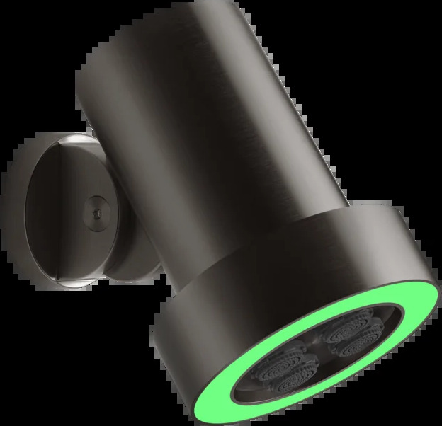 Насадка для душа 57701 707 Gessi Outdoor ЧЕРНЫЙ МЕТАЛЛ BR. PVD