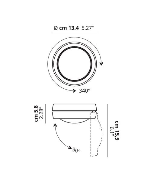 Studio Italia Design Nautilus PL3 165014 white потолочный 113820 - Вид №3