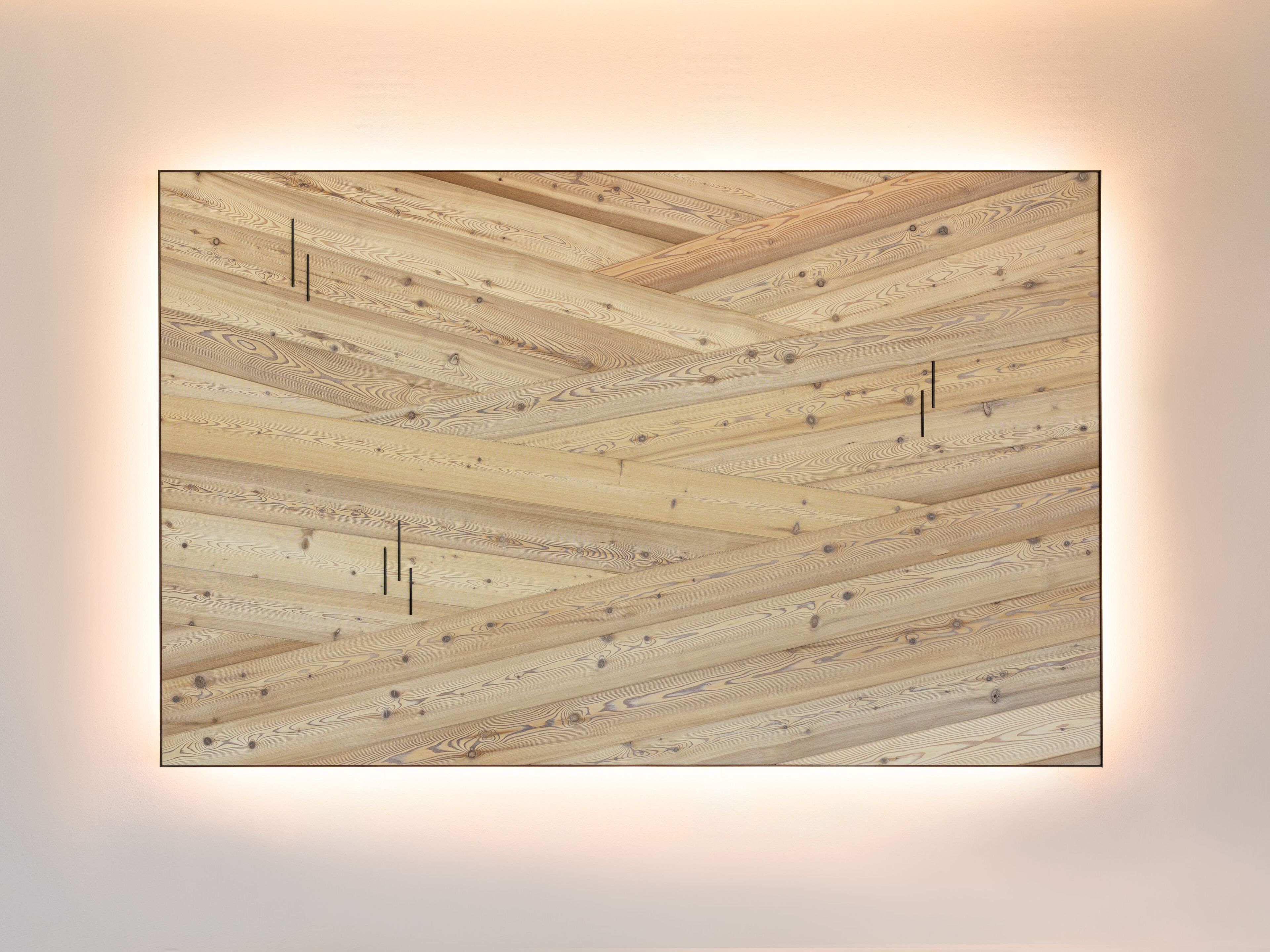 Яркая декоративная панель из лиственницы Mobart Ben Woodframe ARCH-00081955