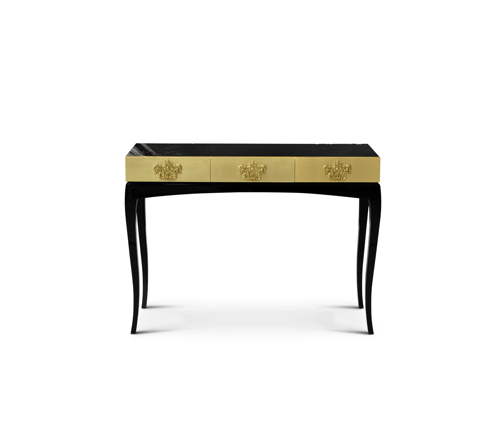 0-085 Золотая консоль Trinity  Boca Do Lobo 