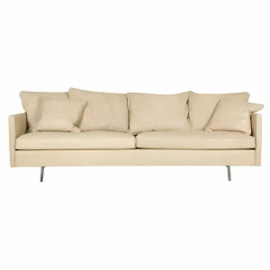 Диван Julia трехместный прямой светло-бежевый SITS ДИЗАЙНЕРСКИЕ, JULIA 192052 Бежевый;молочный