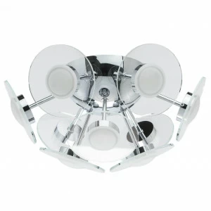 Потолочная светодиодная люстра De Markt Граффити 18 678012209 хром DE MARKT ГРАФФИТИ 18 184326 Хром