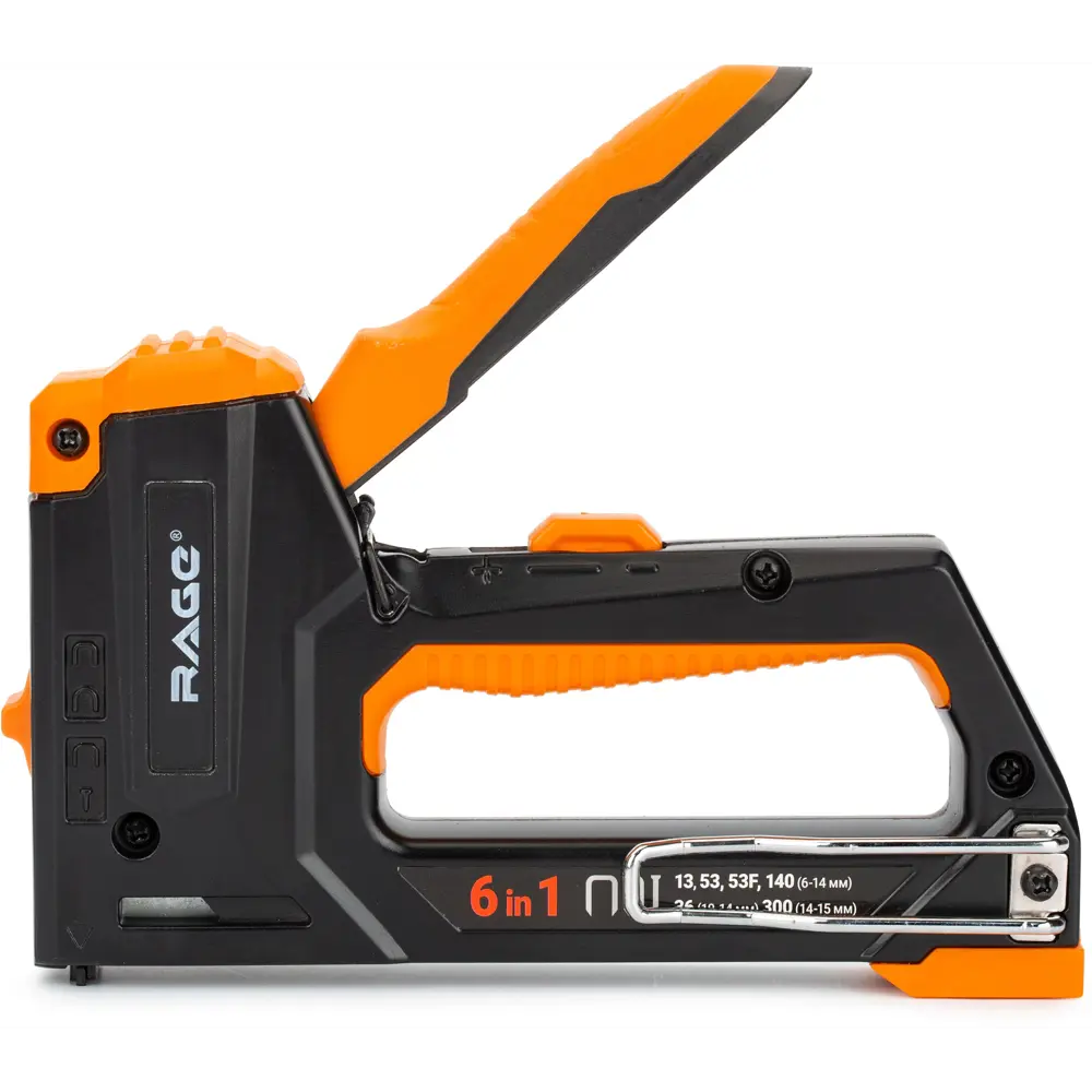 Профессиональный степлер RAGE 6в1 с регулировкой силы удара 87681476 STLM-0074859 - Вид №1