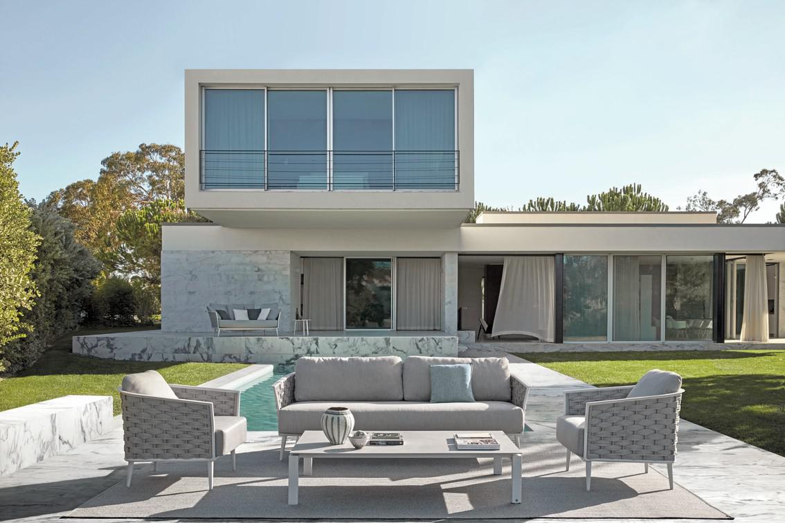 MNST1182 Журнальные столики pcsts lava 105см x 105см Manutti Trento - Вид №1