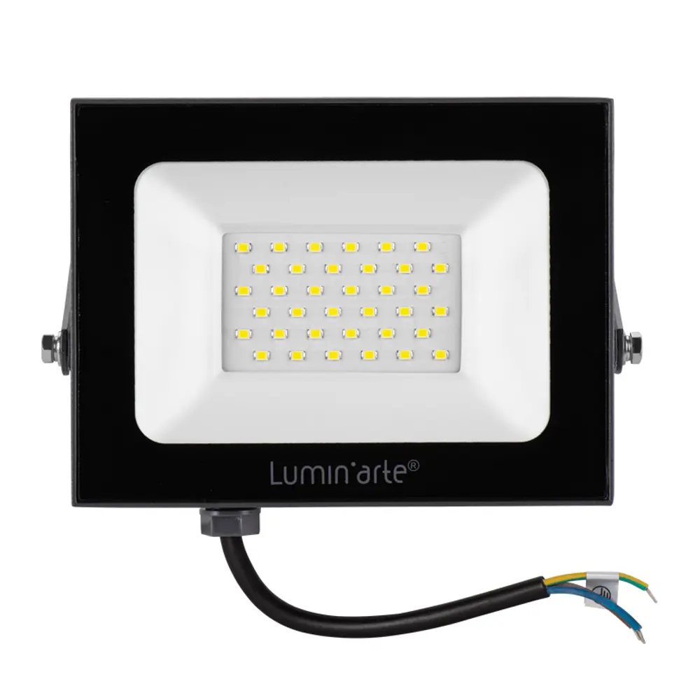 Прожектор светодиодный уличный Luminarte 50 Вт 5700K IP65 холодный белый свет 83830074 STLM-2126576 LUMIN ARTE  - Вид №2
