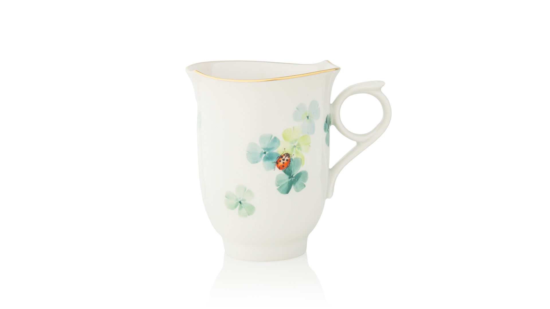 10577266 Meissen Сервиз чайный 6/20 "Игра волн, Божья коровка на клевере" Фарфор  - Вид №2