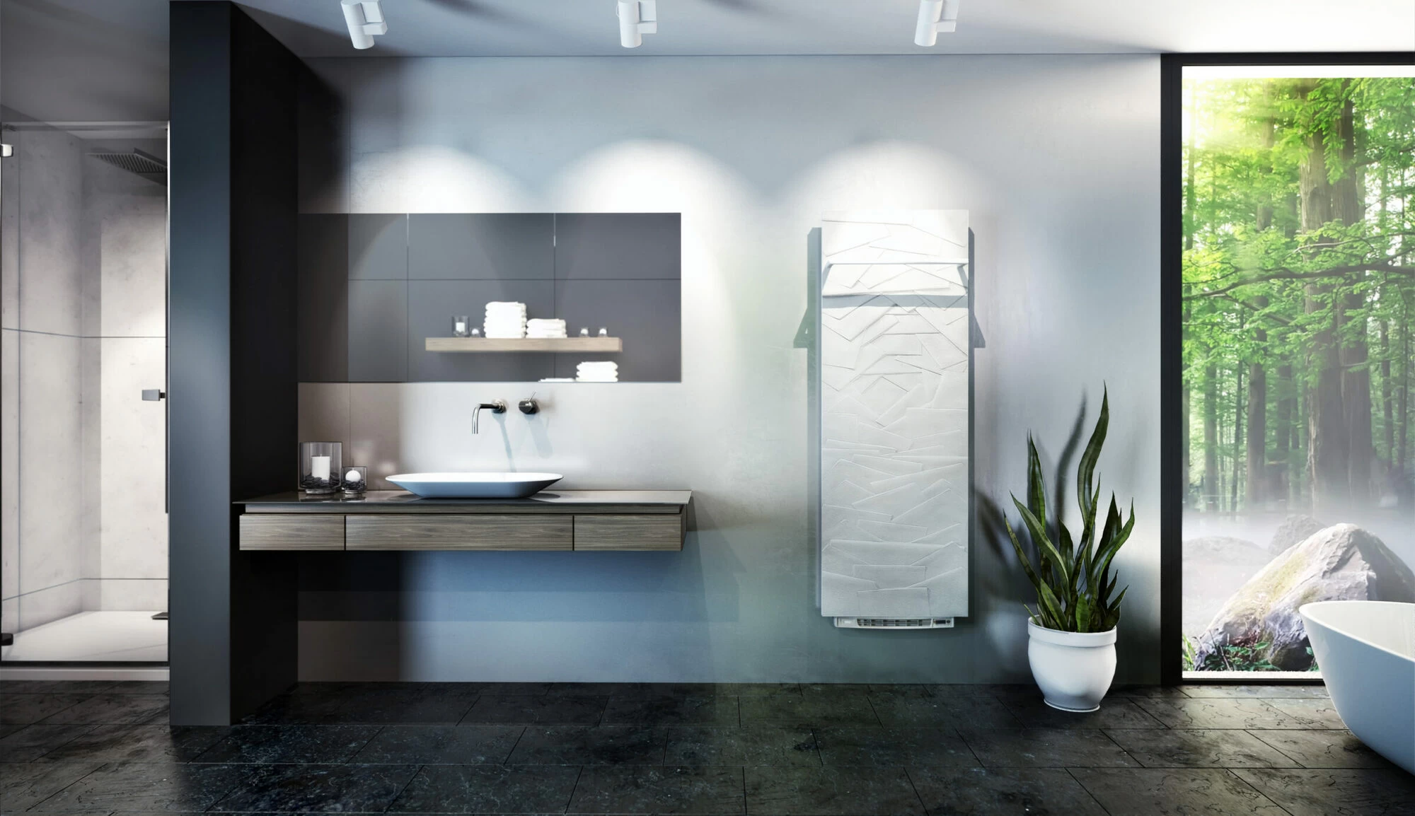 Электрический радиатор 150 x 46.5 cm Edo bain Cinier  900 Вт sun-id-1218159 - Вид №2