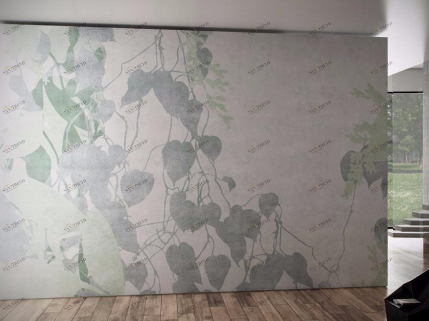 GLAMORA Моющиеся виниловые обои с цветочными мотивами Spray sun-id-1411914