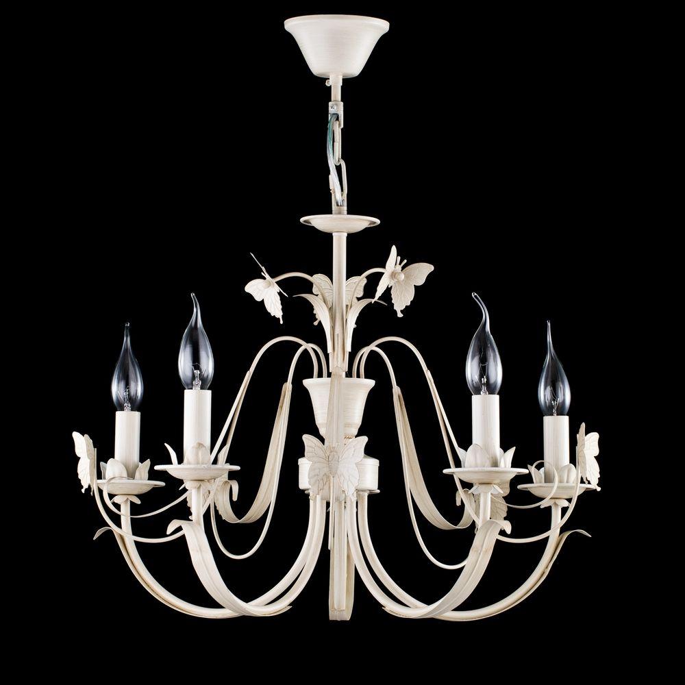 Подвесная люстра Freya Farfalla FR3043-PL-05-BG FREYA FARFALLA 186116 Бежевый  - Вид №3