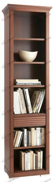 SELVA Настенный книжный шкаф с ящиками Luna 8232