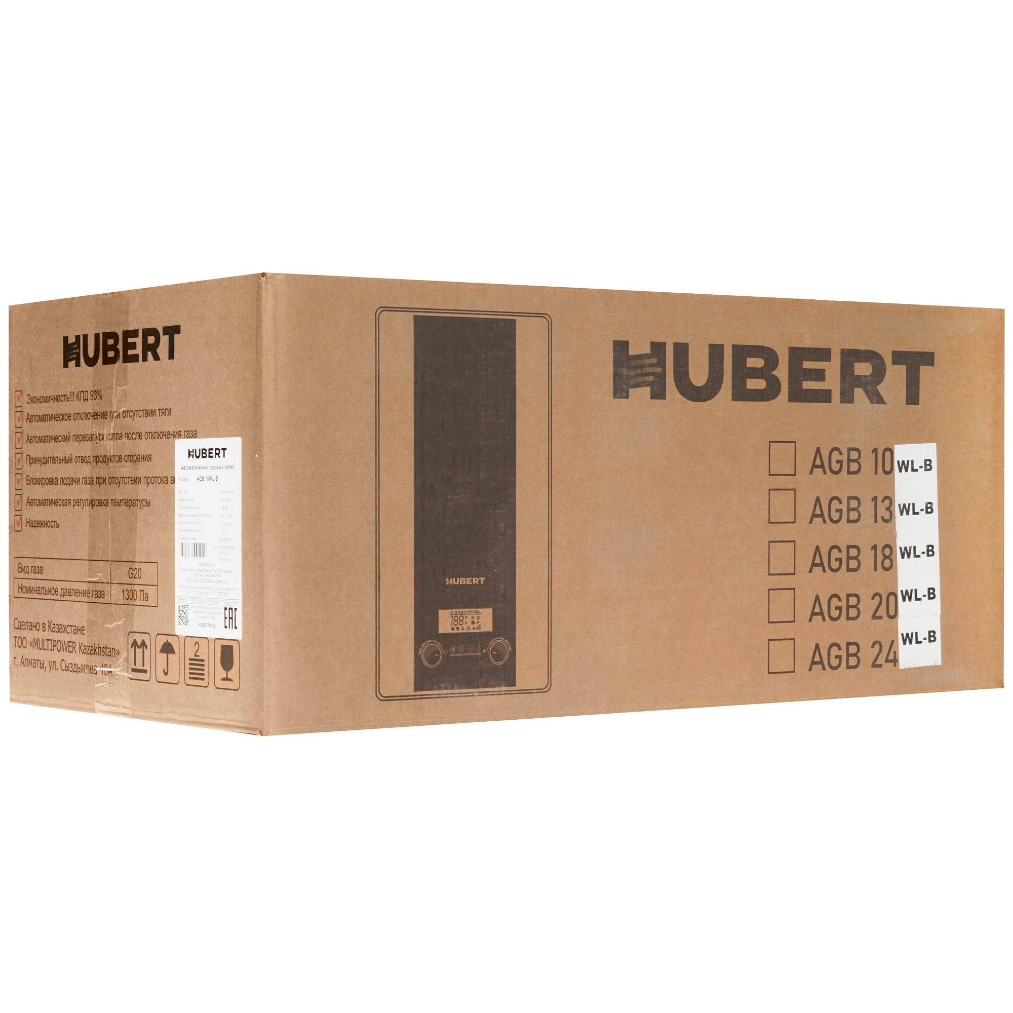 9961204 Газовый котел HUBERT AGB 18WLB настенный STDN-0141906 - Вид №10