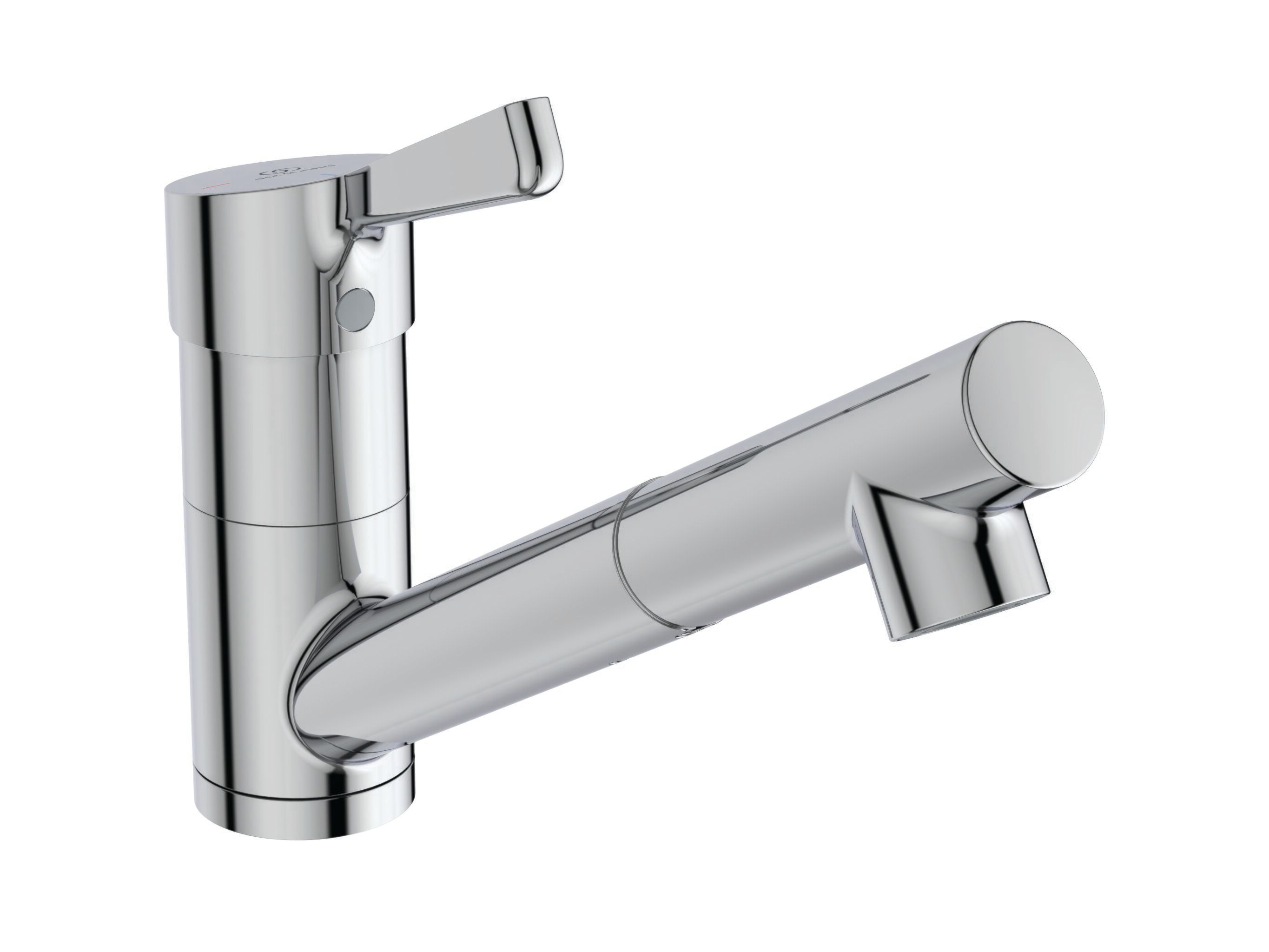 Однорычажный кухонный смеситель со съемным ручным душем Ideal Standard Ceralife ARCH-00017950 - Вид №1