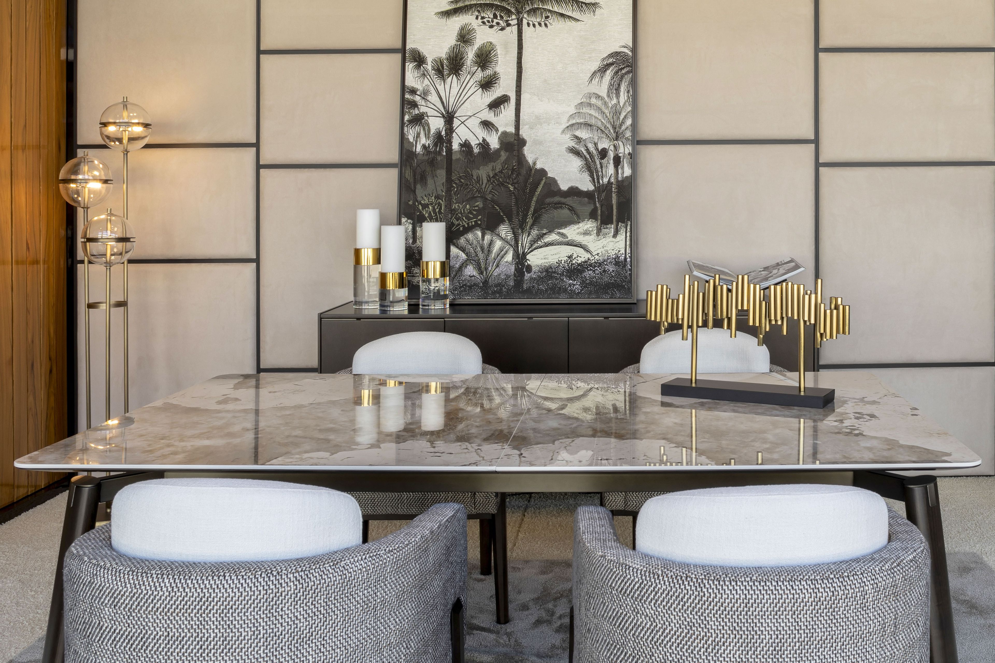 Выдвижной обеденный стол из дуба Stylish Club Landform ARCH-00142648 - Вид №9