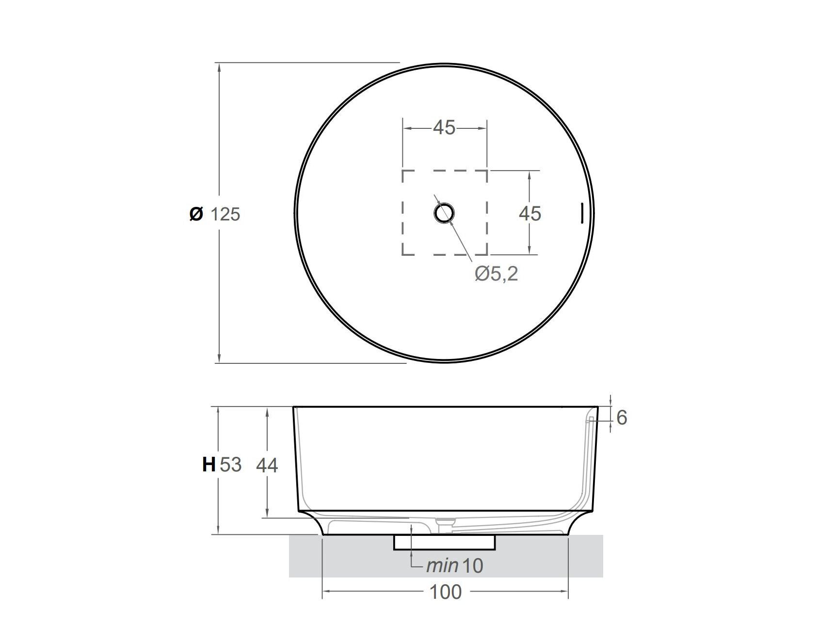 Ванна в центре круглой комнаты Inbani ARCH-00023955 - Вид №9