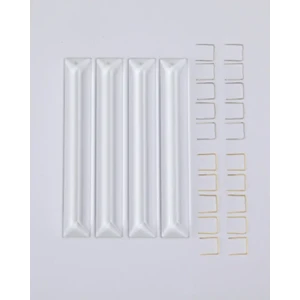 91638929 Хрустальный подвес Vitaluce 15x2.2см в комплекте 20 креплений 4 шт STLM-1423697