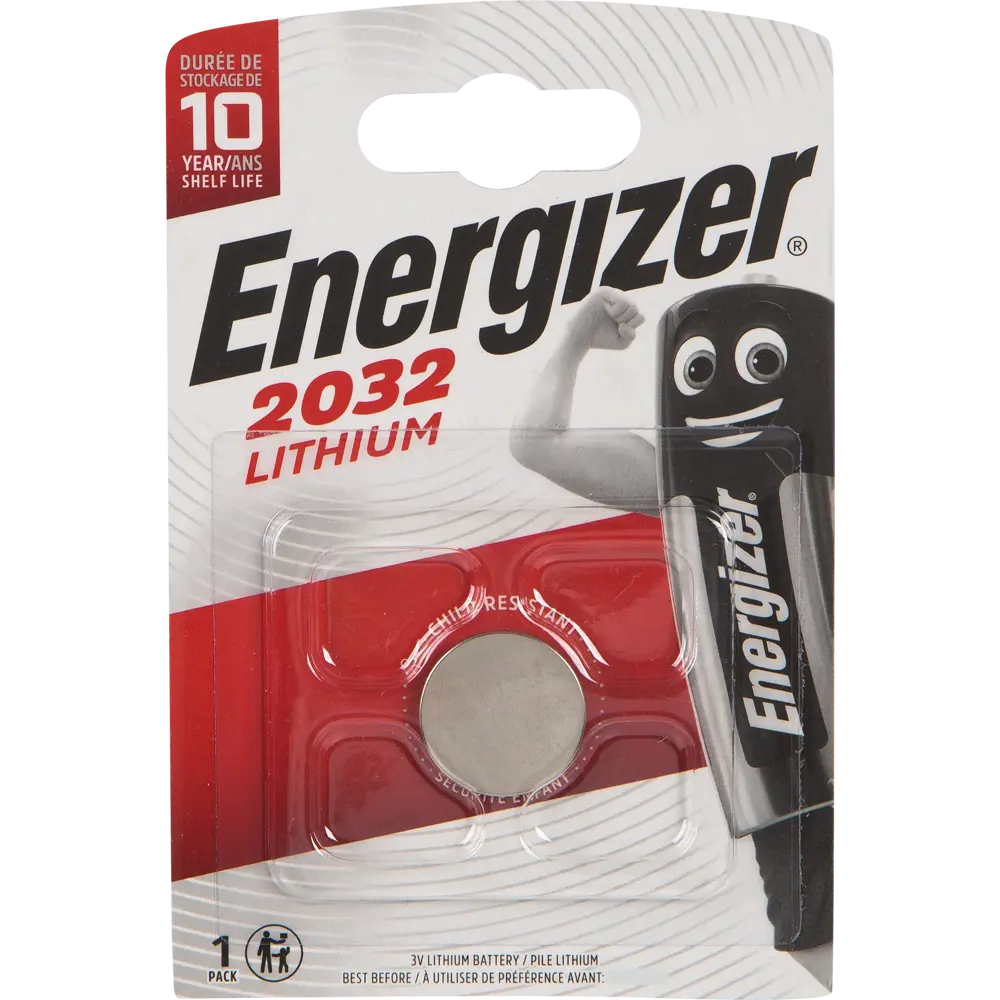 Батарейка Energizer CR2032 литиевая 1 шт STLM-2084058