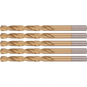 Сверло спиральное по металлу HSS-TIN Fit 34170 7x109 мм, 5 шт. 82262019 STLM-2090920