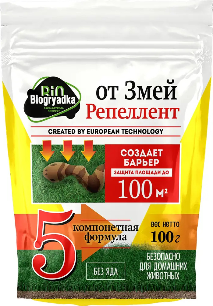 18869599 Отпугиватель змей «Биогрядка», 100 гр STLM-0013328