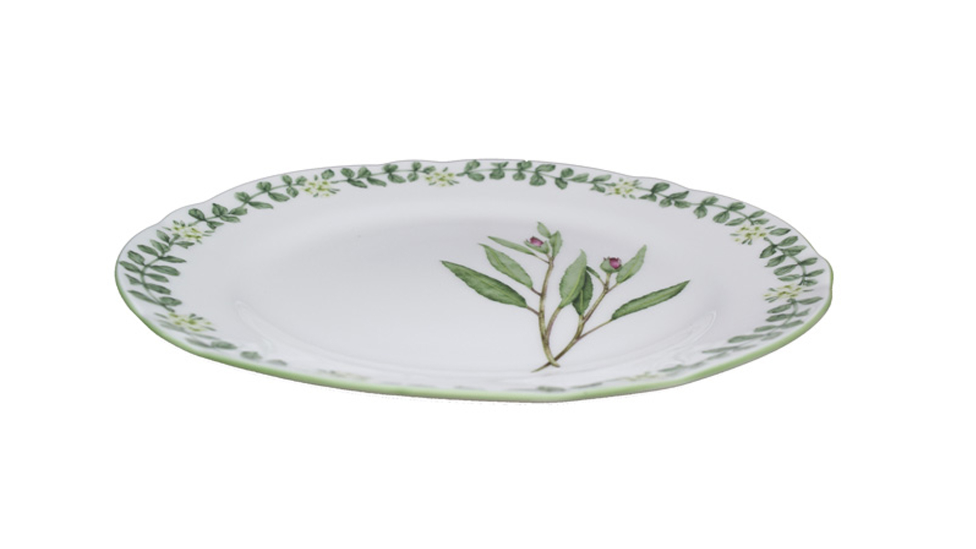 10613842 Noritake Тарелка обеденная Noritake "Английские травы" 27,5см Фарфор костяной  - Вид №1