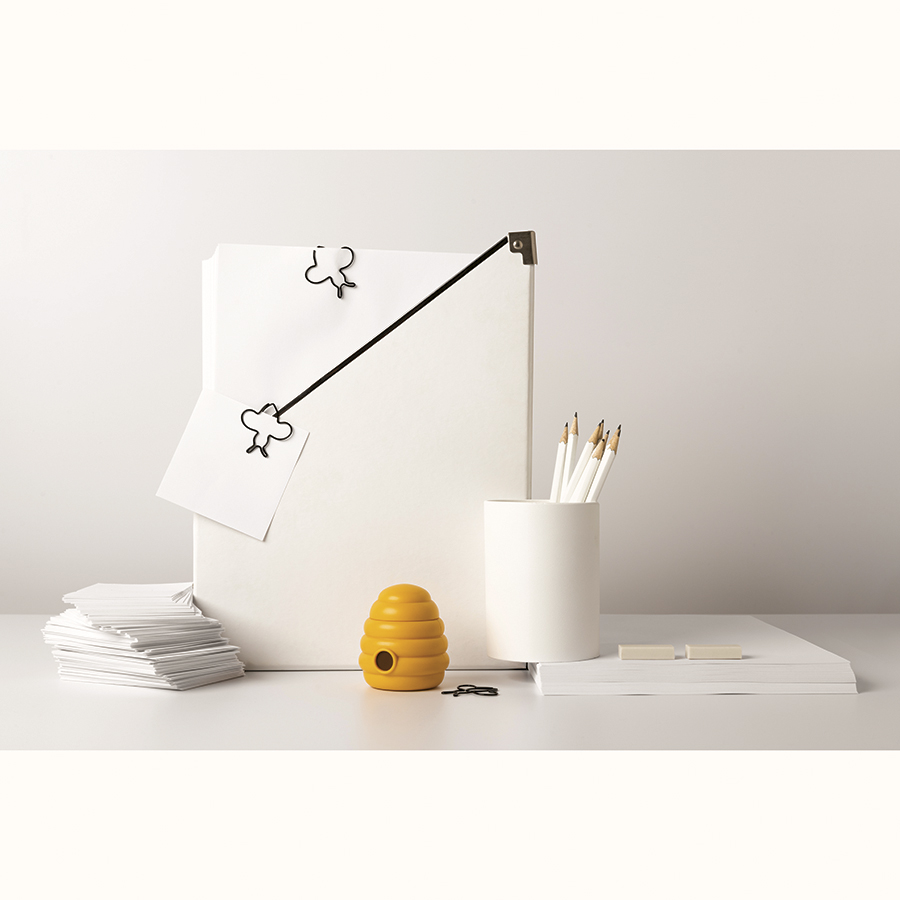 OT903 Зажимы канцелярские с магнитным держателем , busy bees OTOTO  - Вид №3