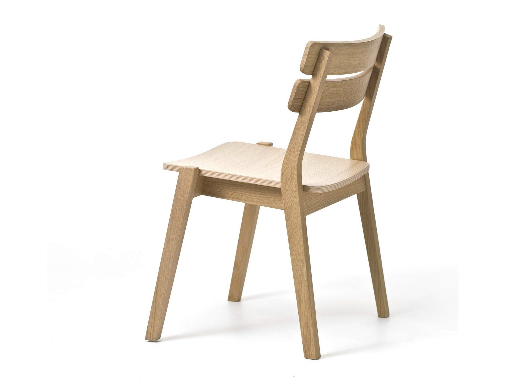 Деревянный штабелируемый стул с открытой спинкой Very Wood рамка ARCH-00113541 - Вид №1