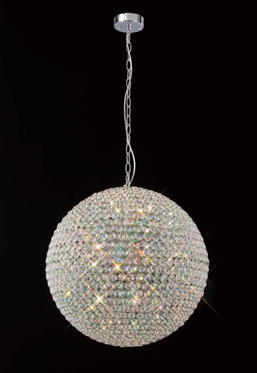 Подвесной светильник Mantra Crystal 4603 MANTRA ДИЗАЙНЕРСКИЕ, CRYSTAL 070777 Хром  - Вид №1