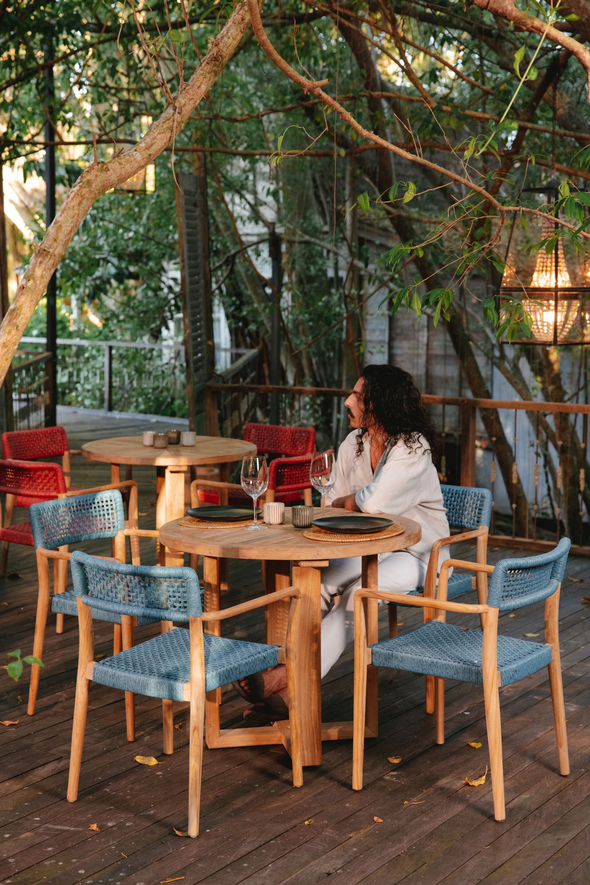 Синтетическое волокно сад стул с подлокотниками cbdesign Iza ARCH-00089933 - Вид №1