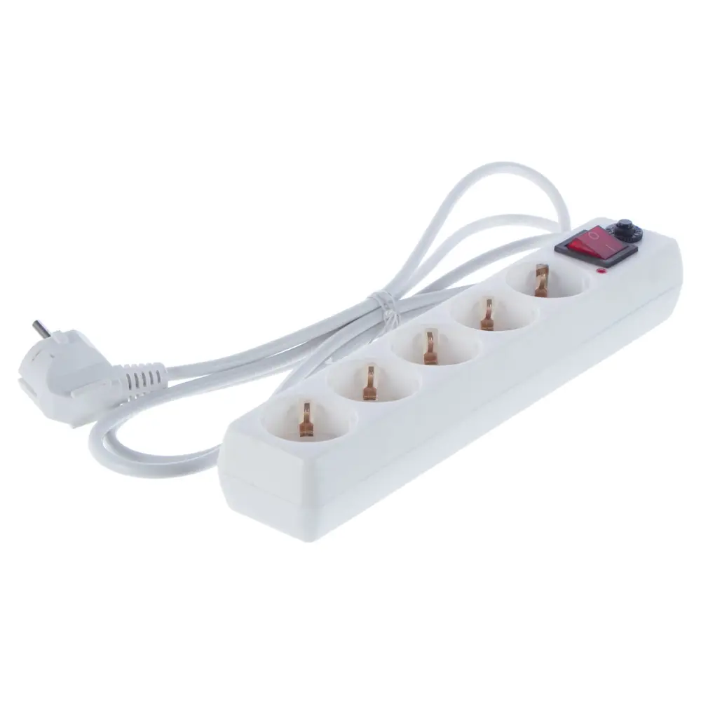 Сетевой фильтр 5 розеток 1.8 м Santreyd STLM-2207936 - Вид №1