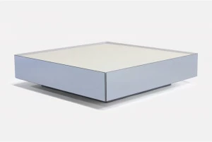 MORADA Низкий квадратный журнальный столик из зеркального стекла Cofre Cofre ct