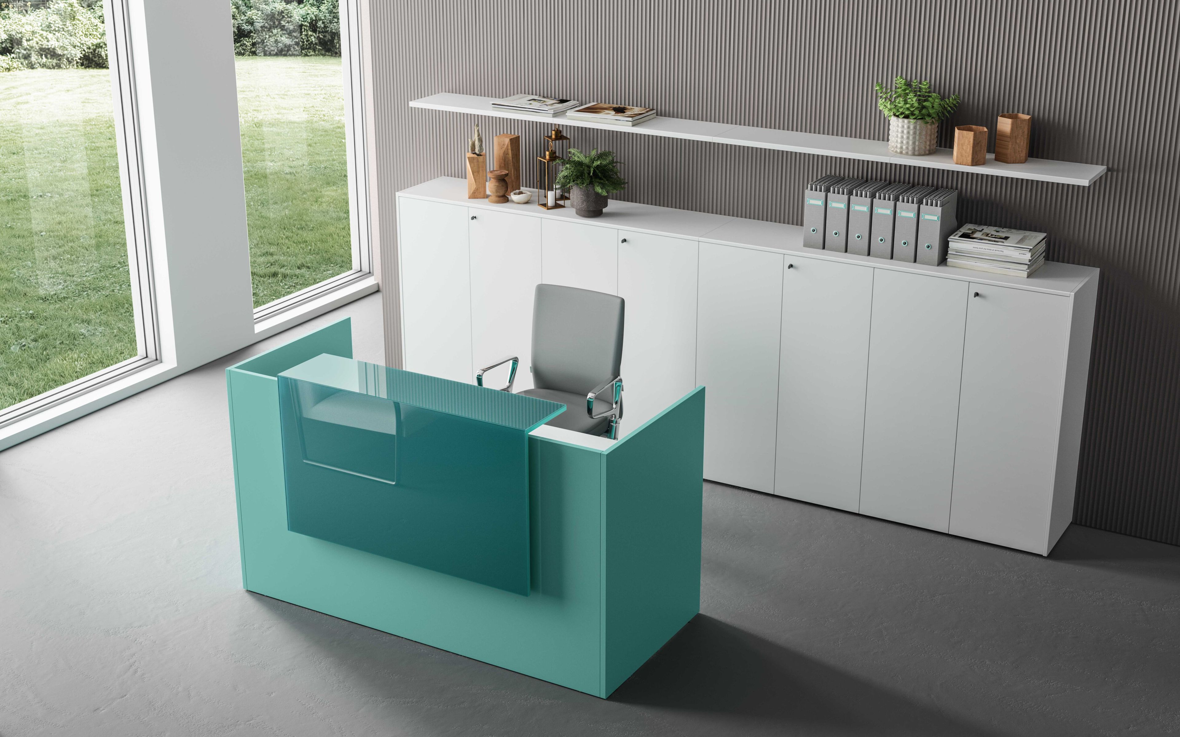 Стойка регистрации в меламине About Office Funny ARCH-00145170 - Вид №7