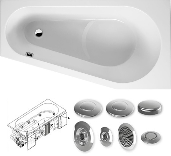 BB8300500000000_hit1 Ванна Riho Delta Santreyd - Вид №3