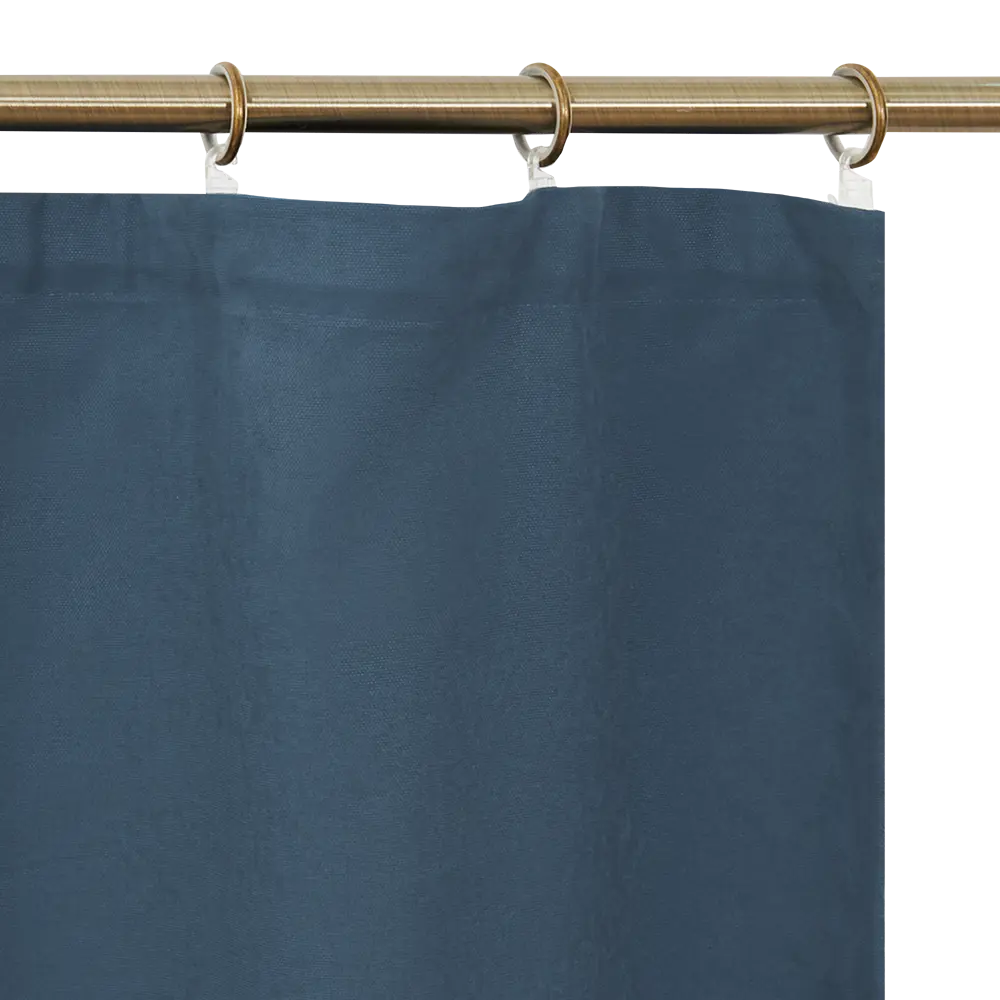 Штора на ленте «Рим» 200x310 см цвет серый/синий MIAMOZA STLM-2004031 - Вид №4
