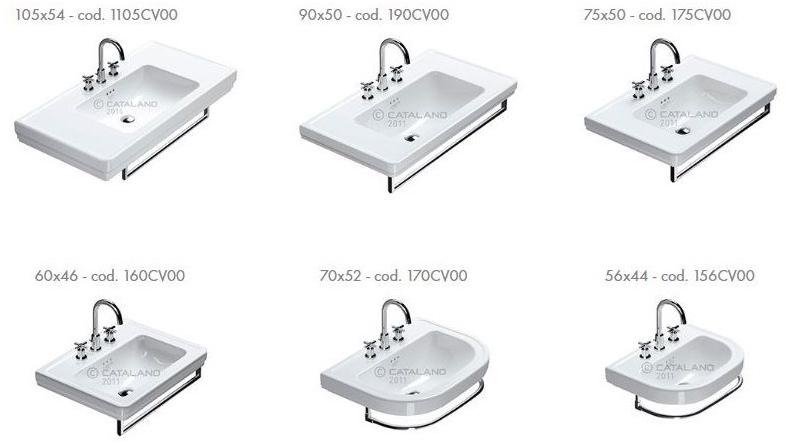 Накладная раковина на столешницу  овальная CERAMICA CATALANO Canova royal sun-id-1510191 - Вид №1