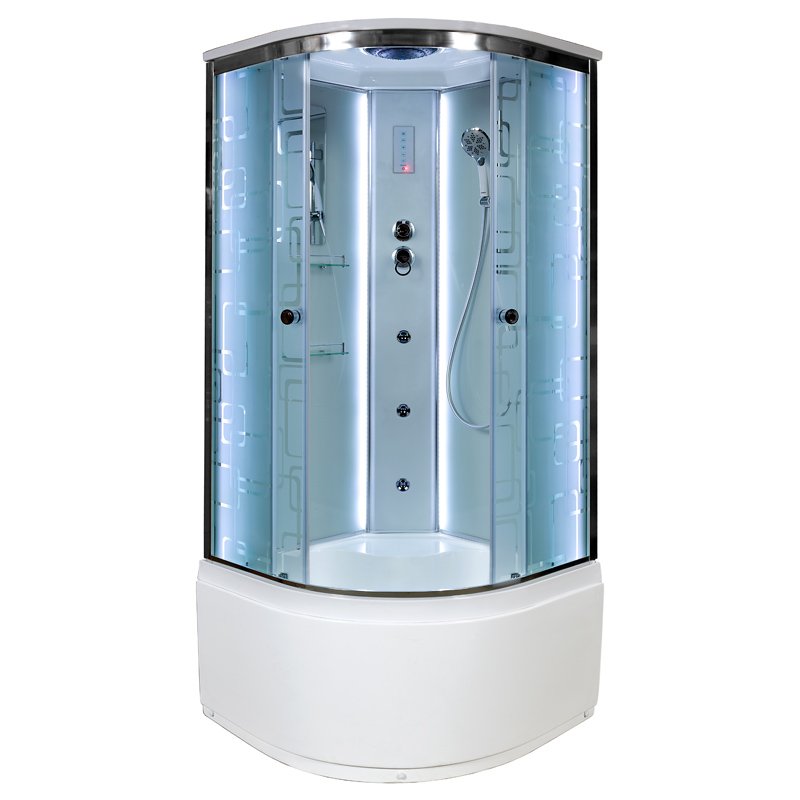 ЕМ2712 L стандартная Душевая кабина DETO Серия ЕМ ЕМ4590 LED с гм. - Вид №17