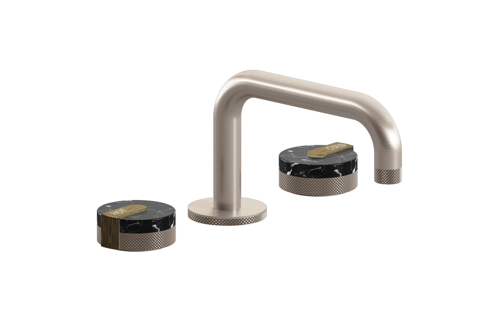 E-11510-R2MB-L1VBB-SN Смеситель для умывальника на 3 отвертия GRAFF MOD+