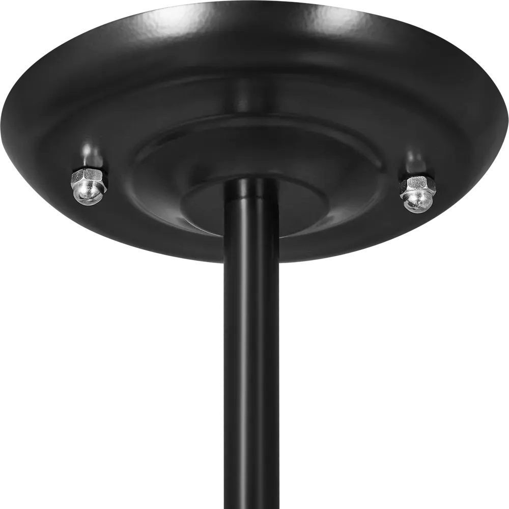 Люстра потолочная Рифма 3 лампы 9 м² цвет чёрный/белый КЛЮЧНИК STLM-2206358 - Вид №4