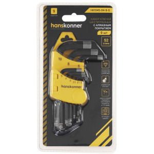 Набор ключей Hanskonner HK1045-04-9-S 9156896