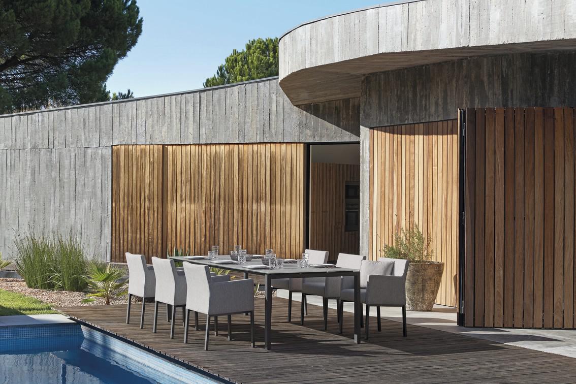 MNST1176 Обеденный стол pcsts lava 105см x 105см Manutti Trento - Вид №6