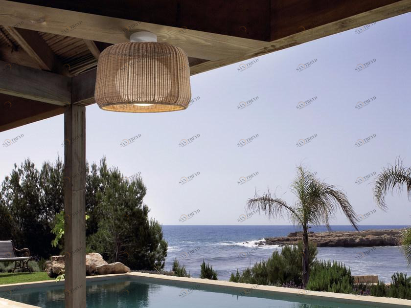 BOVER Уличный потолочный светильник из синтетического волокна Fora sun-id-1451236