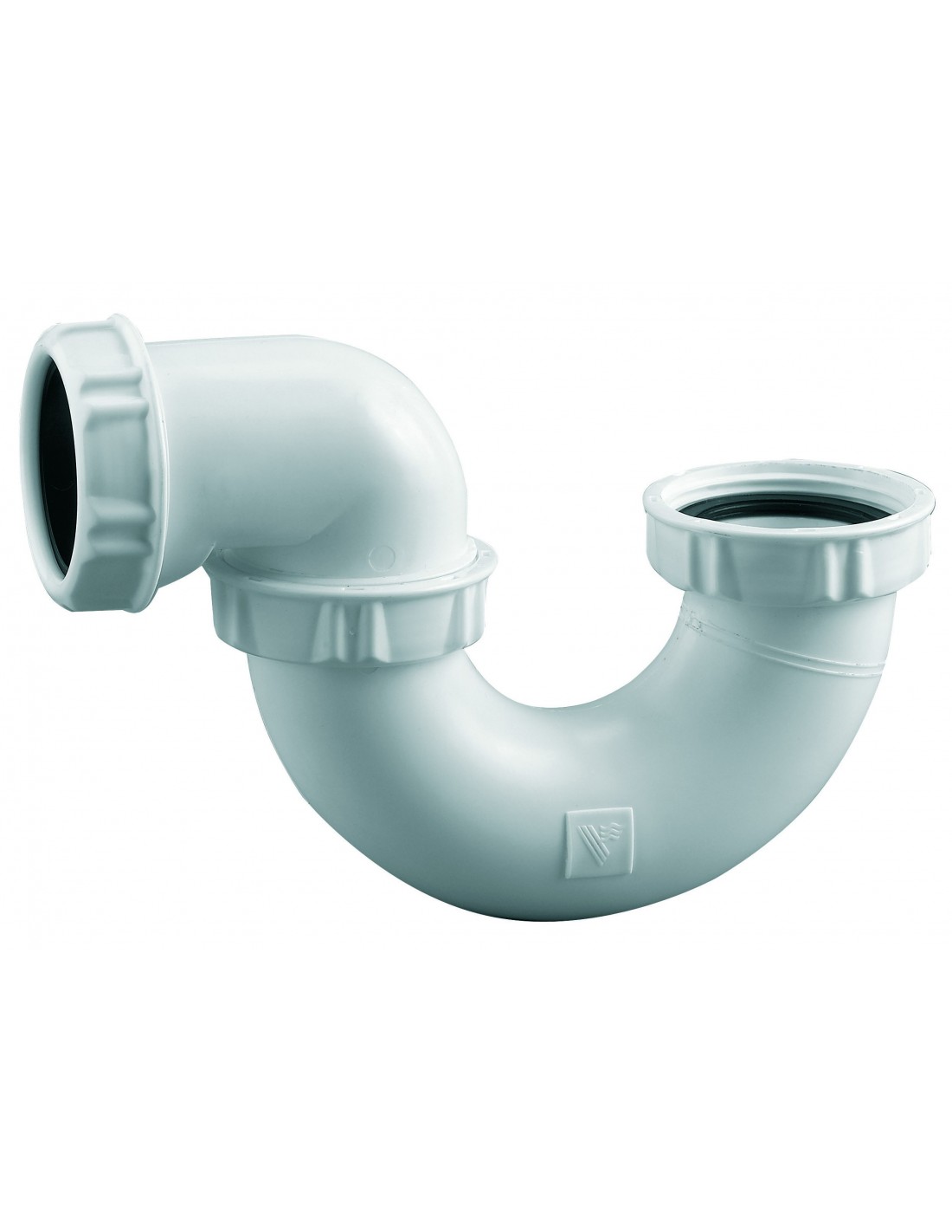 560200 001 00  Сифон с регулируемой трубкой для ванны, выход Д. 40 мм с коническим уплотнением Valentin Белый 