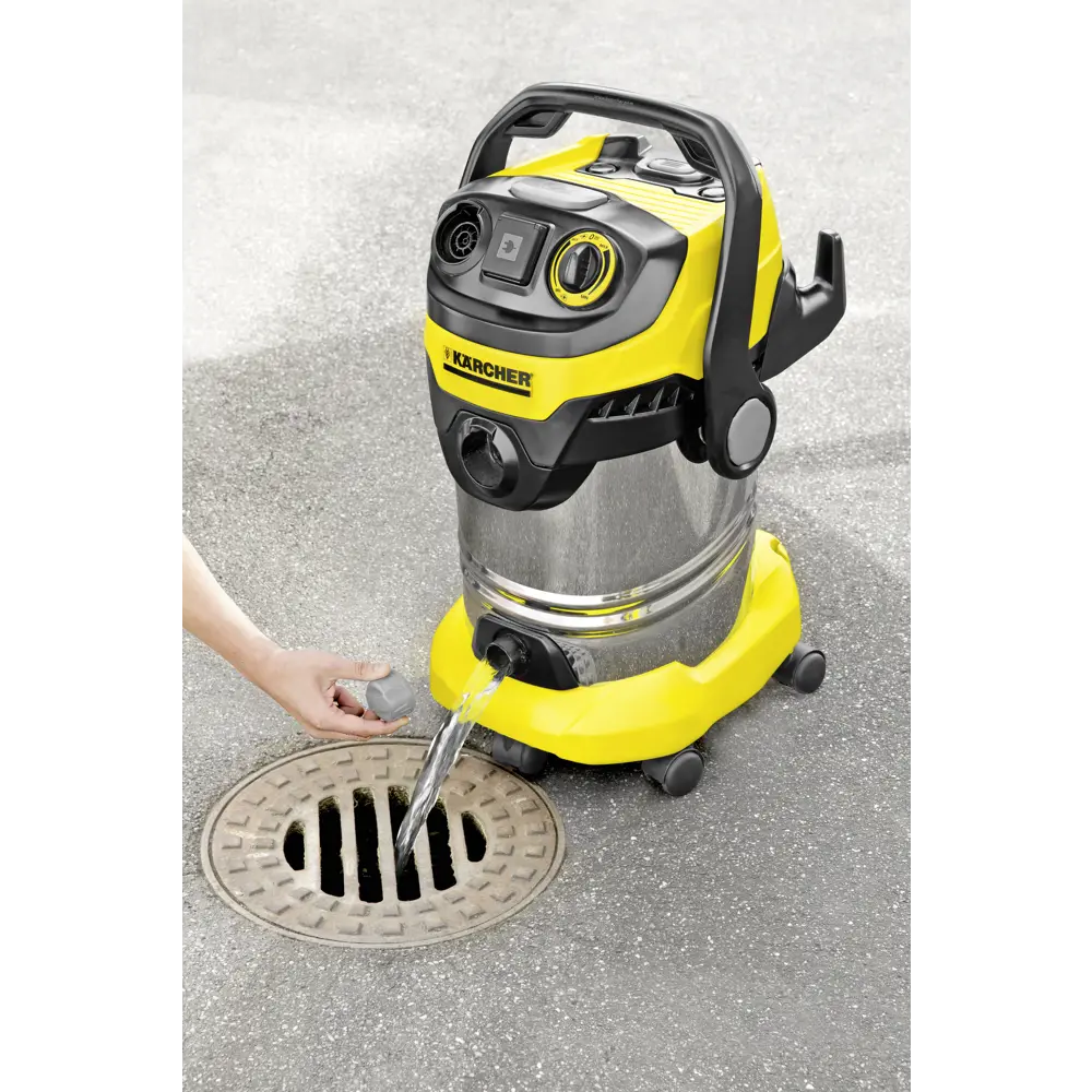 Пылесос строительный Karcher WD 6 P Premium, 1300 Вт, 30 л STLM-2108686 - Вид №9