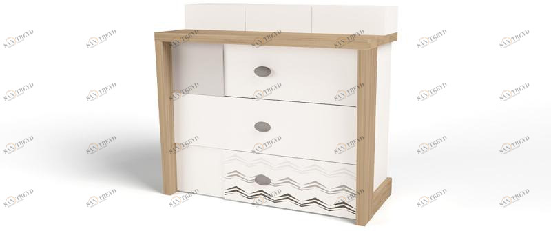 Комод ABC-KING MIX OCEAN (cream) 4631148107885