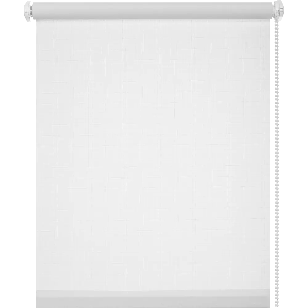 Штора рулонная Inspire Шантунг 80x250 см белая 82668395 STLM-2146264  - Вид №1