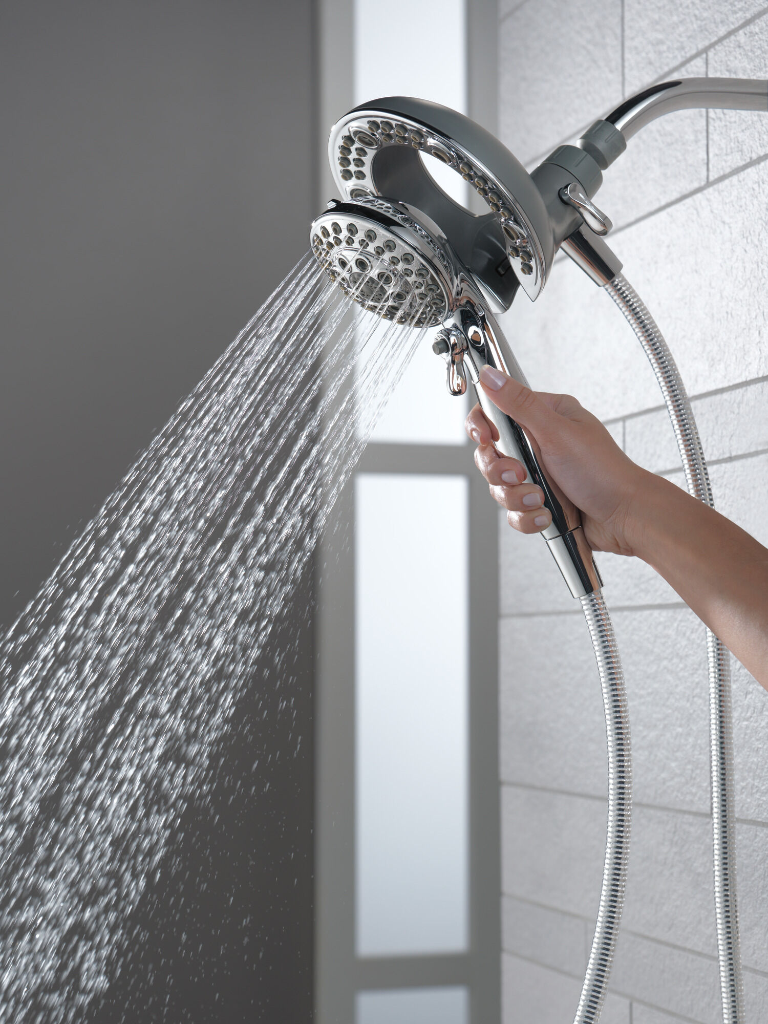 75595C In2ition® Душ 2 в 1 с 5 настройками Delta Faucet DELTA Хром - Вид №3